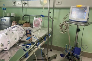 Mới 6 tuổi nhưng số phận của bé Hải Đăng như ngọn đèn leo lắt trước gió.