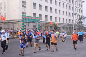 Chương trình chạy bộ - đi bộ Ngày Gia đình Formosa Hà Tĩnh.