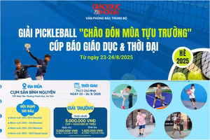 "Sức nóng" trước thềm Giải Pickleball chào đón mùa tựu trường. (Ảnh minh họa)