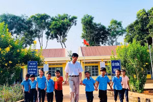 Nhiều học sinh ở Gia Lai còn khó khăn.