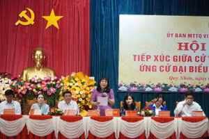 Hội nghị tiếp xúc giữa cử tri và các ứng cử viên đại biểu Quốc hội khóa XVI, nhiệm kỳ 2026 - 2031, đơn vị bầu cử số 1.