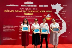 4 giáo viên của trường được Microsoft công nhận là Chuyên gia Giáo dục Sáng tạo (Microsoft Innovative Educator Experts – MIEE).