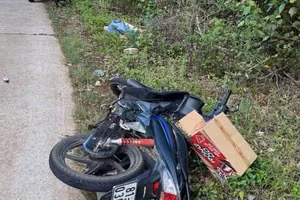 Hiện trường vụ việc.