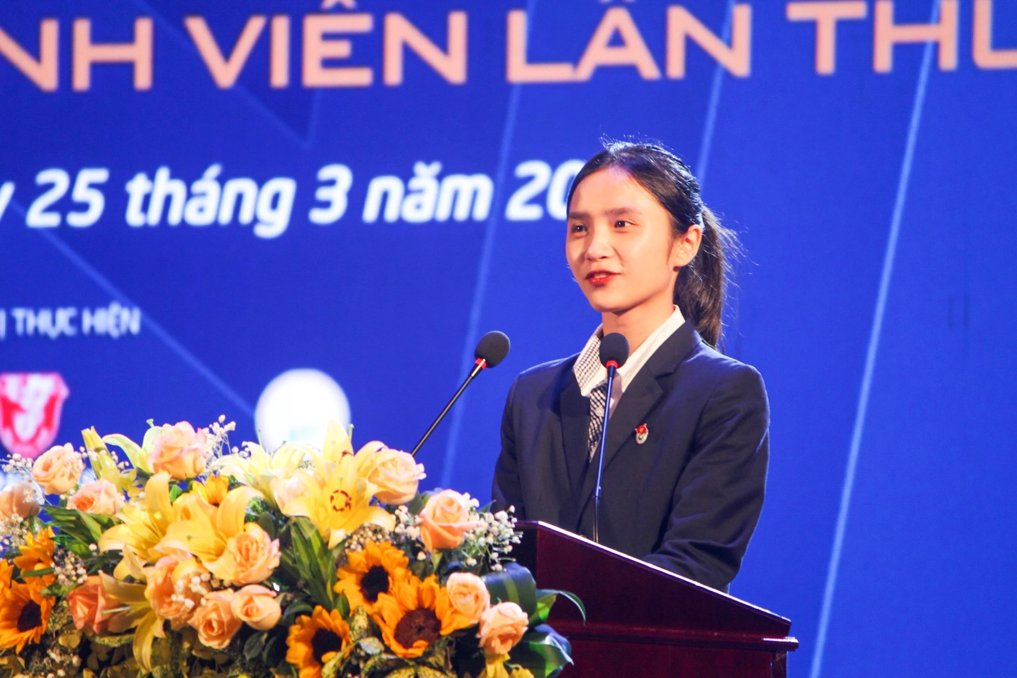 Em Nguyễn Lê Ngọc Mai - Trường THCS Thanh Xuân, Hà Nội thuộc Nhóm dự án đạt giải Nhì khối học sinh của 'Ngày hội khởi nghiệp quốc gia của HS, SV thứ IV’ chia sẻ về khát vọng khởi nghiệp.