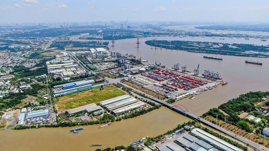 Long An phấn đấu đến năm 2030 có 27 đô thị và tỷ lệ đô thị hóa đạt khoảng 55%. (Ảnh minh họa) Long An phấn đấu đến năm 2030 có 27 đô thị và tỷ lệ đô thị hóa đạt khoảng 55%. (Ảnh minh họa)