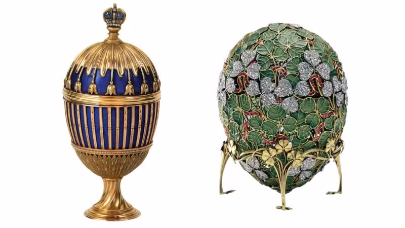 Trứng Fabergé là những tuyệt tác dành cho Hoàng gia.