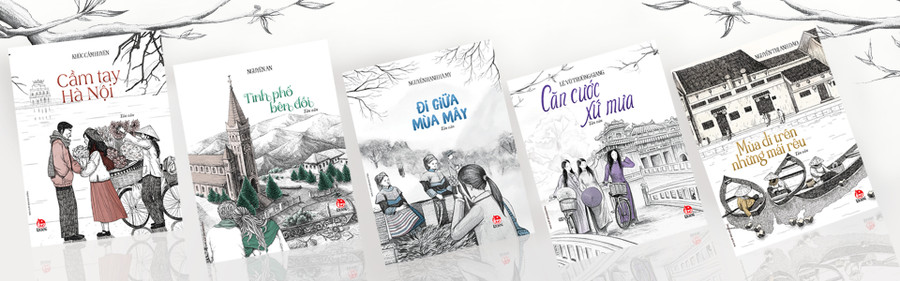 Bộ tản văn với những minh họa mới mẻ Bộ tản văn với những minh họa mới mẻ