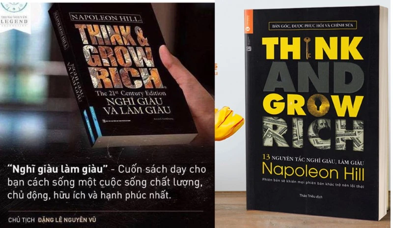 Tranh chấp bản quyền sách “Think and Grow Rich”: Hai đơn vị cùng “độc quyền” khai thác