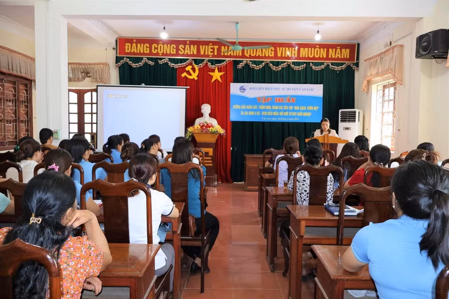 Các cấp hội thường xuyên tập huấn cho các hội viên. (Ảnh: CTV).