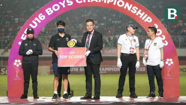Tiền đạo Tontawan Puntamunee của Thái Lan giành danh hiệu Vua phá lưới U16 Đông Nam Á 2022. Tiền đạo Tontawan Puntamunee của Thái Lan giành danh hiệu Vua phá lưới U16 Đông Nam Á 2022.
