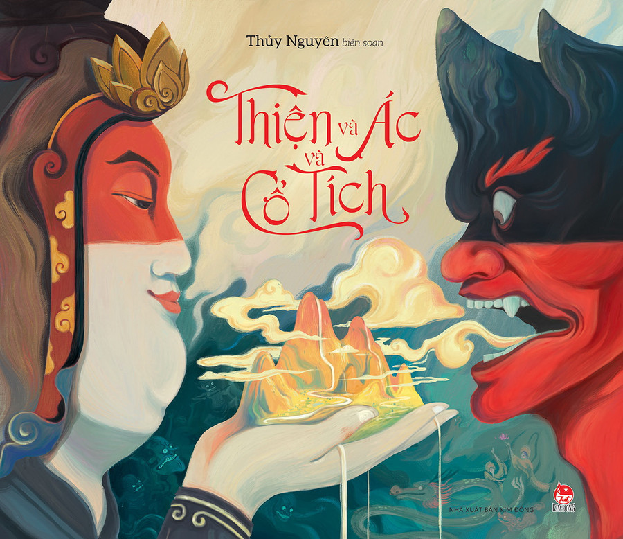 Bìa cuốn sách "Thiện và Ác và Cổ tích".
