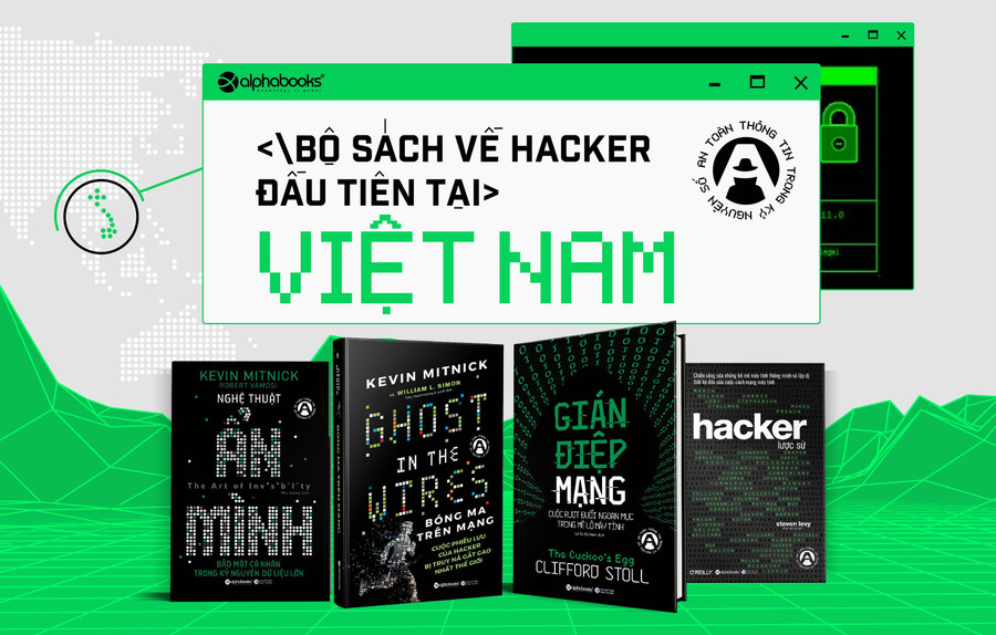 Bộ sách về hacker đầu tiên tại Việt Nam