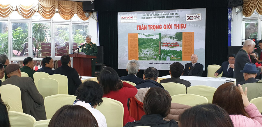 Trung tướng AHLLVTND Nguyễn Như Hoạt phát biểu báo cáo mục đích, ý nghĩa của sự kiện