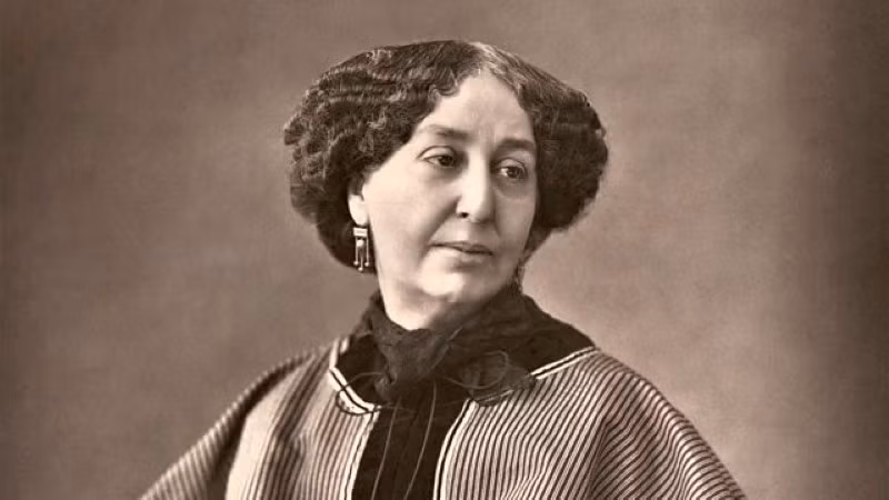Nữ văn sĩ Pháp George Sand.