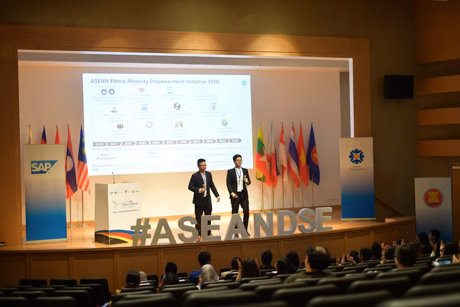 Sinh viên Việt Nam đăng quang cuộc thi Khám phá khoa học số ASEAN 2019 ảnh 1