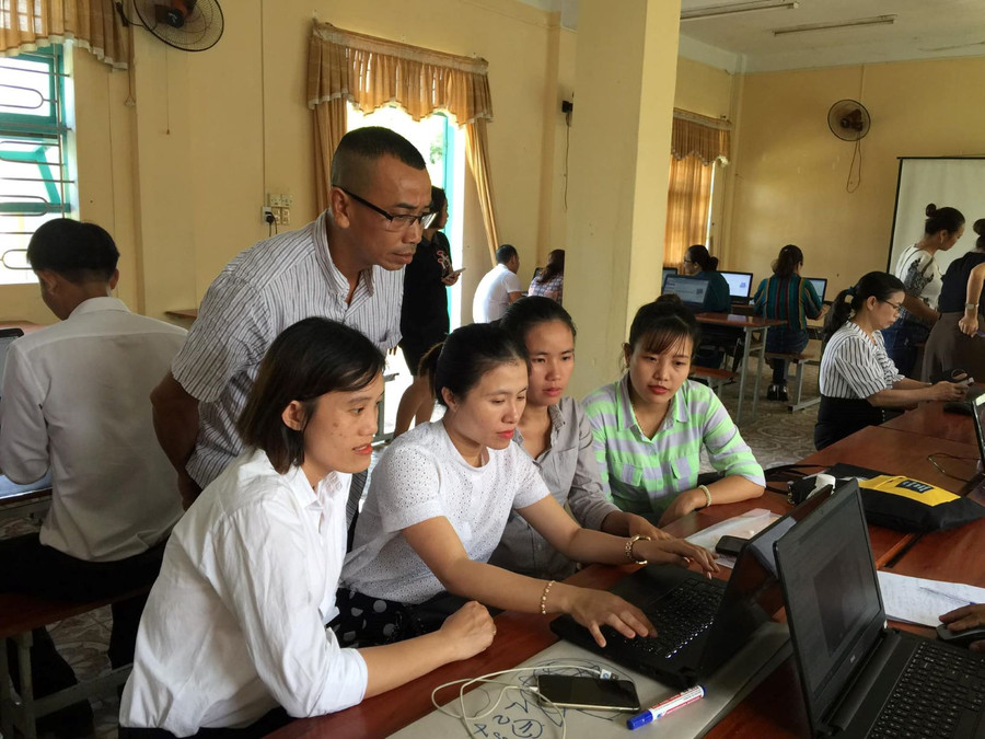 GV tiểu học cốt cán được hiểu rõ hơn về những điểm mới của Chương trình.