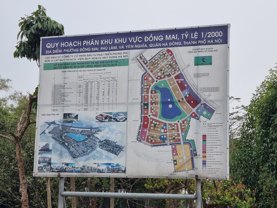 Dự án Khu đô thị sinh thái Đồng Mai treo 15 năm.