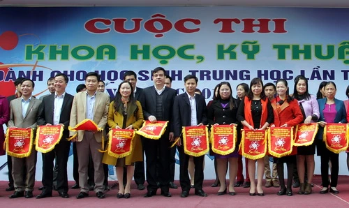 Thái Nguyên: Khai mạc cuộc thi Khoa học Kỹ thuật dành cho học sinh trung học