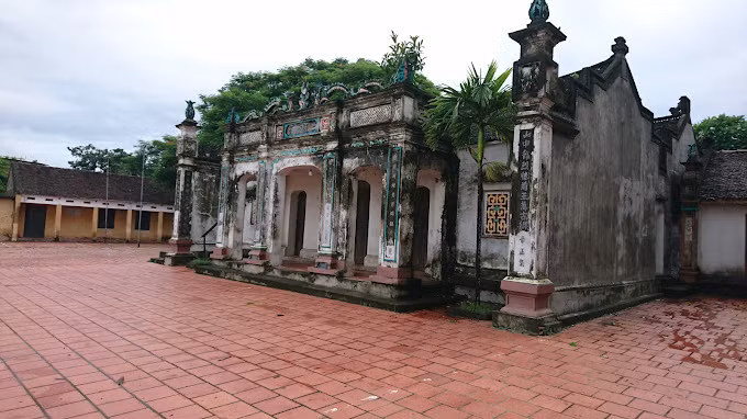 Đình làng Trâu Lỗ - nơi gắn với truyền kỳ Ngưu tinh năm 1593.