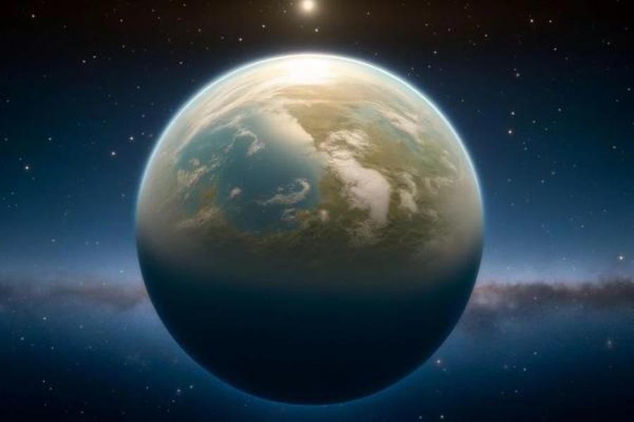 Hành tinh này quay quanh một ngôi sao lùn đỏ, có nhiệt độ thấp và kích thước nhỏ hơn Mặt trời. Hành tinh này quay quanh một ngôi sao lùn đỏ, có nhiệt độ thấp và kích thước nhỏ hơn Mặt trời.