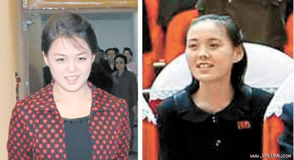 Sóng ngầm đua quyền lực của 2 ‘người’đẹp" cạnh Kim Jong Un ảnh 1 Cô Ri Sol Ju, vợ của nhà lãnh đạo Triều Tiên Kim Jong-un (trái) và Kim Yo Jong, em gái của ông Kim.
