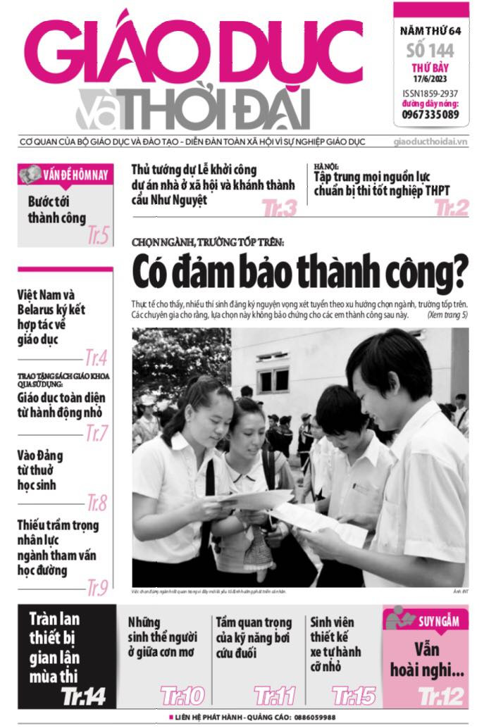 Tin tức báo in 17/6: Bảo đảm an ninh, an toàn trường thi