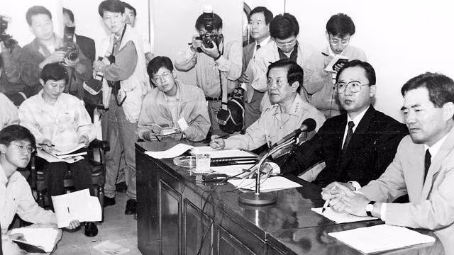 Sở Cảnh sát Seoul mở họp báo sau khi truy bắt thành công băng nhóm Chijon.