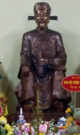 Tượng thờ Hoàng giáp Nguyễn Trung Ngạn. Tượng thờ Hoàng giáp Nguyễn Trung Ngạn.