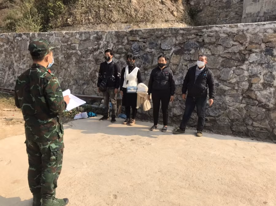 Đồn Biên phòng Xín Cái đã bắt giữ người nhập cảnh trái phép.