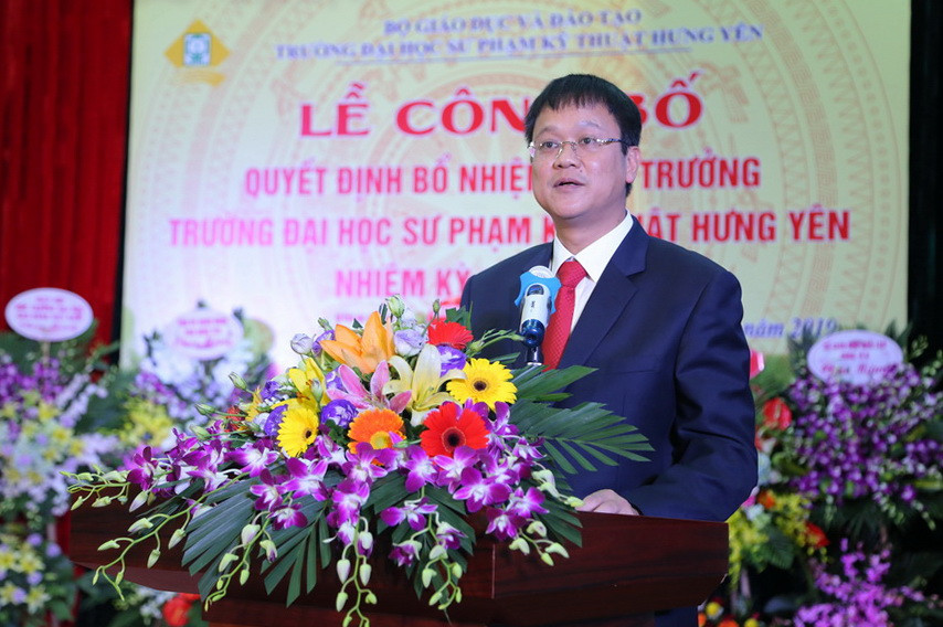 Thứ trưởng Lê Hải An phát biểu tại buổi lễ. Ảnh: Việt Hà