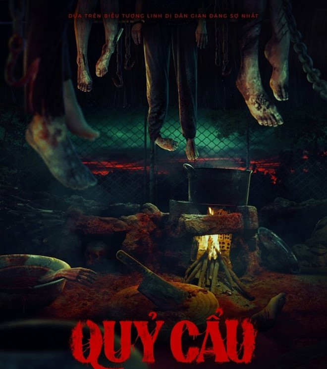 Yếu tố thuần Việt trong phim 'Quỷ cẩu' được thể hiện thông qua truyền thuyết dân gian 'chó đội nón mê'. Yếu tố thuần Việt trong phim 'Quỷ cẩu' được thể hiện thông qua truyền thuyết dân gian 'chó đội nón mê'.