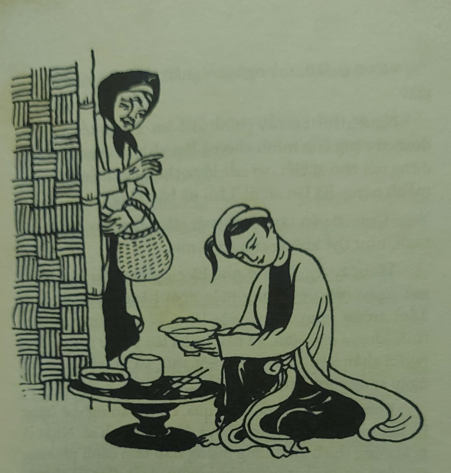 Tập truyện có nhiều minh họa sinh động. Ảnh: Anh Sơn Tập truyện có nhiều minh họa sinh động. Ảnh: Anh Sơn