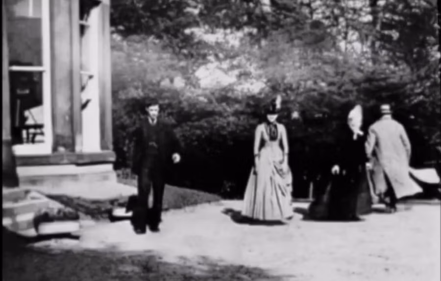 Hình ảnh từ đoạn phim đầu tiên trên thế giới.