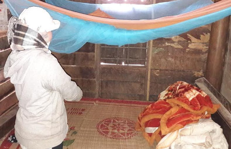 Khu vực "yêu râu xanh" thực hiện hành vi đồi bại với người mẹ. Ảnh: M. Q