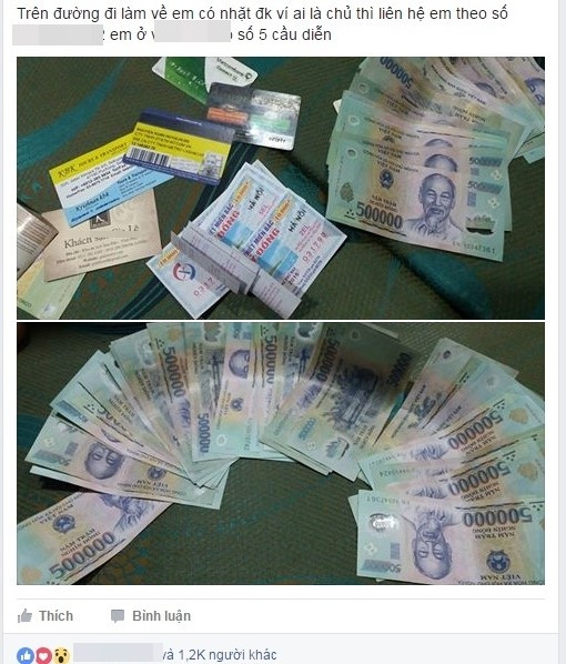 9X Bắc Giang nhặt được 35 triệu trả người đánh mất được dân mạng khen ngợi - Ảnh 2