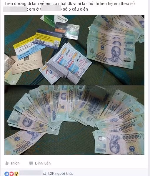 9X Bắc Giang nhặt được 35 triệu trả người đánh mất được dân mạng khen ngợi - Ảnh 2