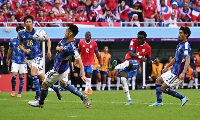 Nhật Bản dù tạo thế trận áp đảo nhưng thua sốc Costa Rica 0-1. Nhật Bản dù tạo thế trận áp đảo nhưng thua sốc Costa Rica 0-1.
