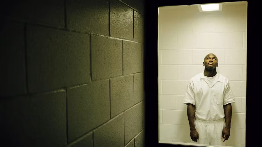 Edwin thụ án trong nhà tù William G. McConnell, Beeville, Texas, năm 2016.