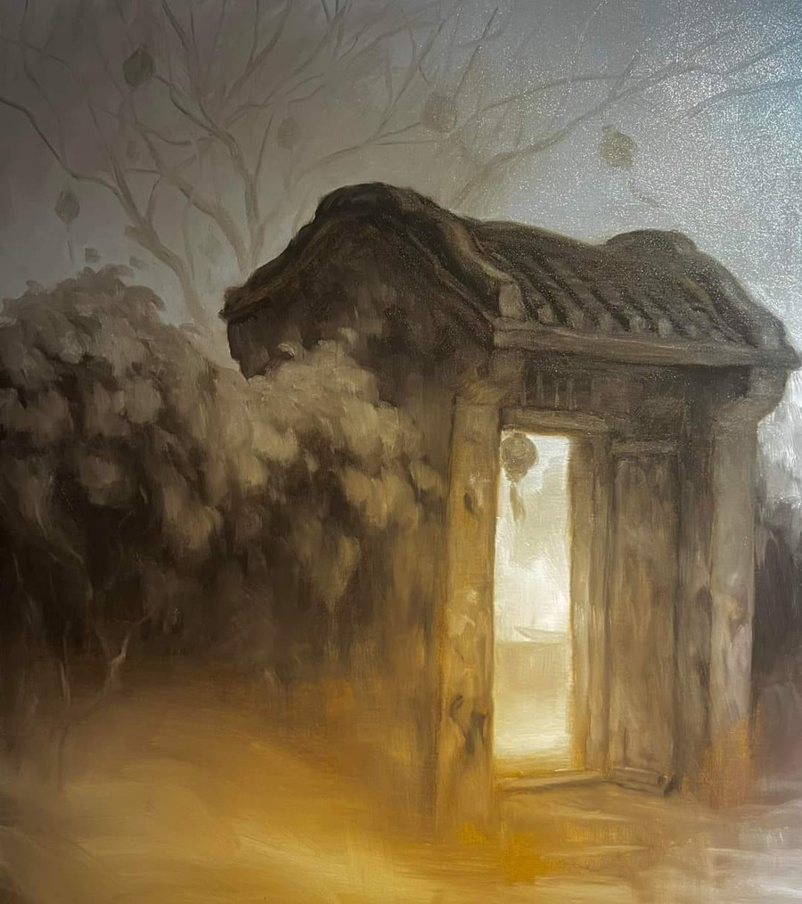 Tranh của Nguyễn Ngọc Tuấn.