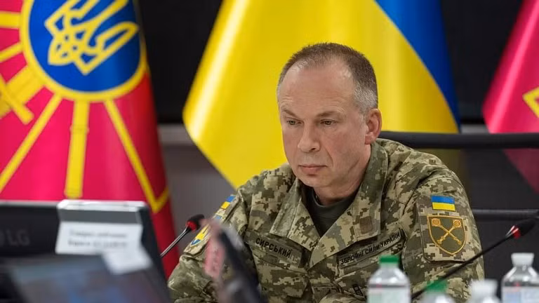 Tổng Tư lệnh các lực lượng vũ trang Ukraine, tướng Aleksandr Syrsky