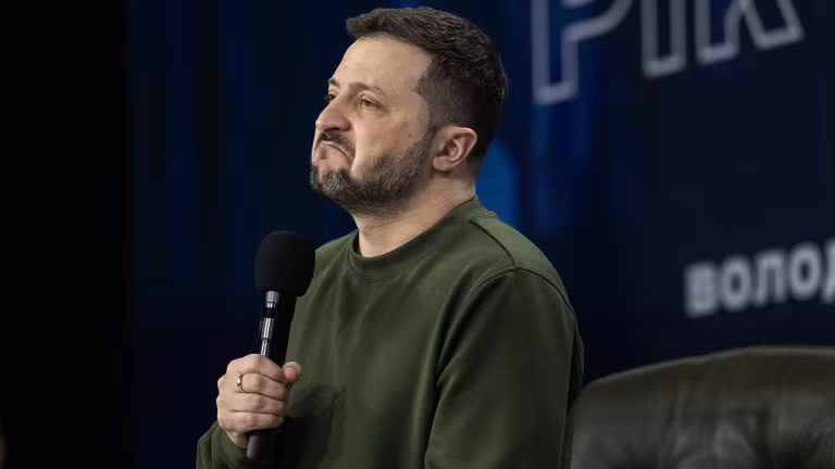 Tổng thống Ukraine Vladimir Zelensky