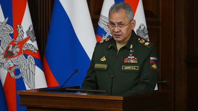 Bộ trưởng Quốc phòng Nga Sergey Shoigu