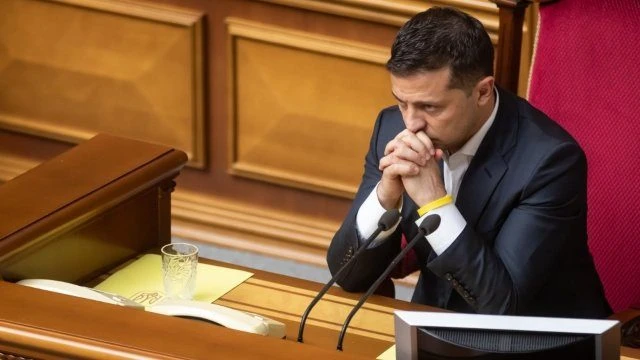 Tổng thống Ukraine Vladimir Zelensky 