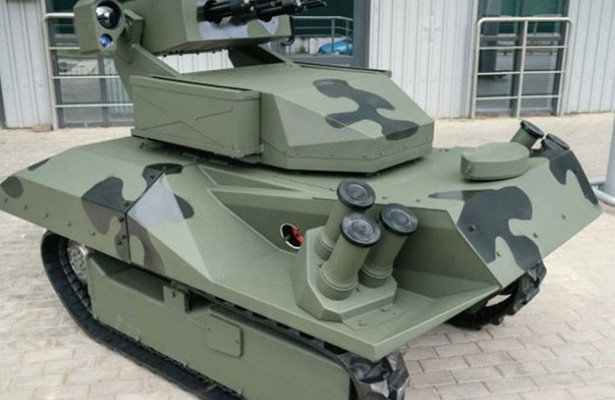 Belarus giới thiệu robot chiến đấu mới