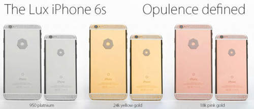 Bắt đầu nhận đặt hàng vỏ iPhone 6S giá 4,5 tỷ đồng