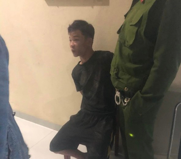 Nghi phạm Nguyễn Tấn Sang bị bắt. (Ảnh: CACC) Nghi phạm Nguyễn Tấn Sang bị bắt. (Ảnh: CACC)