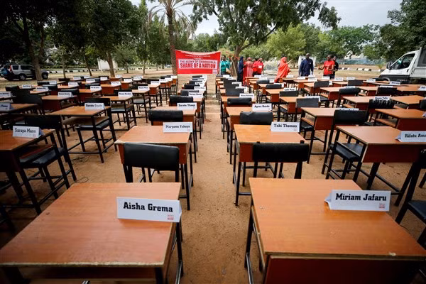 Trường học Nigeria vắng bóng học sinh.