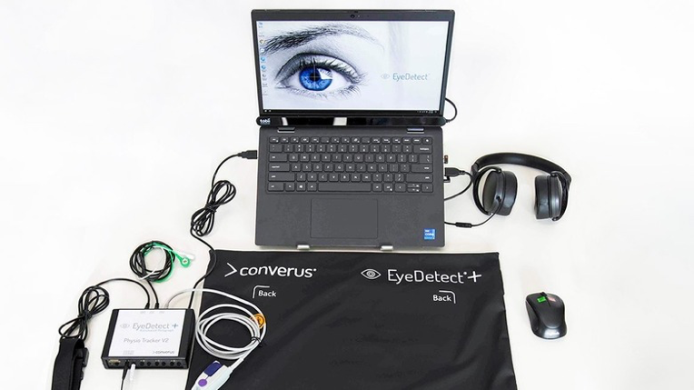 Converus Inc. phát triển công nghệ phát hiện nói dối EyeDetect. Ảnh: Slashgear Converus Inc. phát triển công nghệ phát hiện nói dối EyeDetect. Ảnh: Slashgear