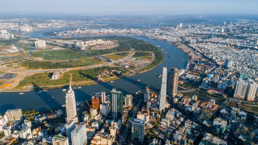 ĐBQH đề nghị điều chỉnh mục tiêu đến năm 2050 “phấn đấu có 5-10 đô thị xanh, thông minh đạt tiêu chuẩn quốc tế”.