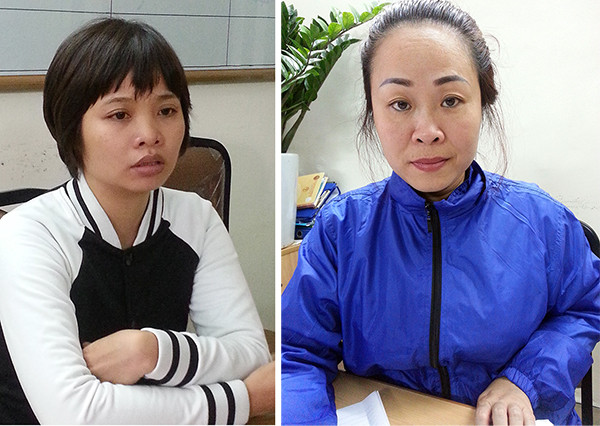 Siêu lừa Hạnh, Nga và số thẻ nhân viên y tế làm giả để lừa đảo.